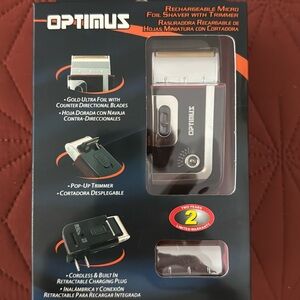 Rechargeable Micro Foil Shaver with Trimmer